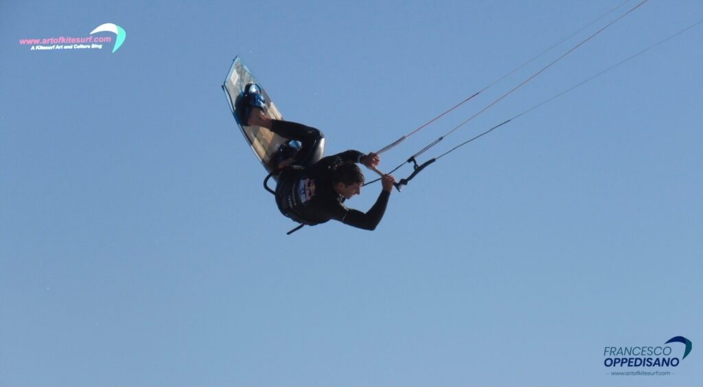Pro rider le rotazioni nel kitesurf