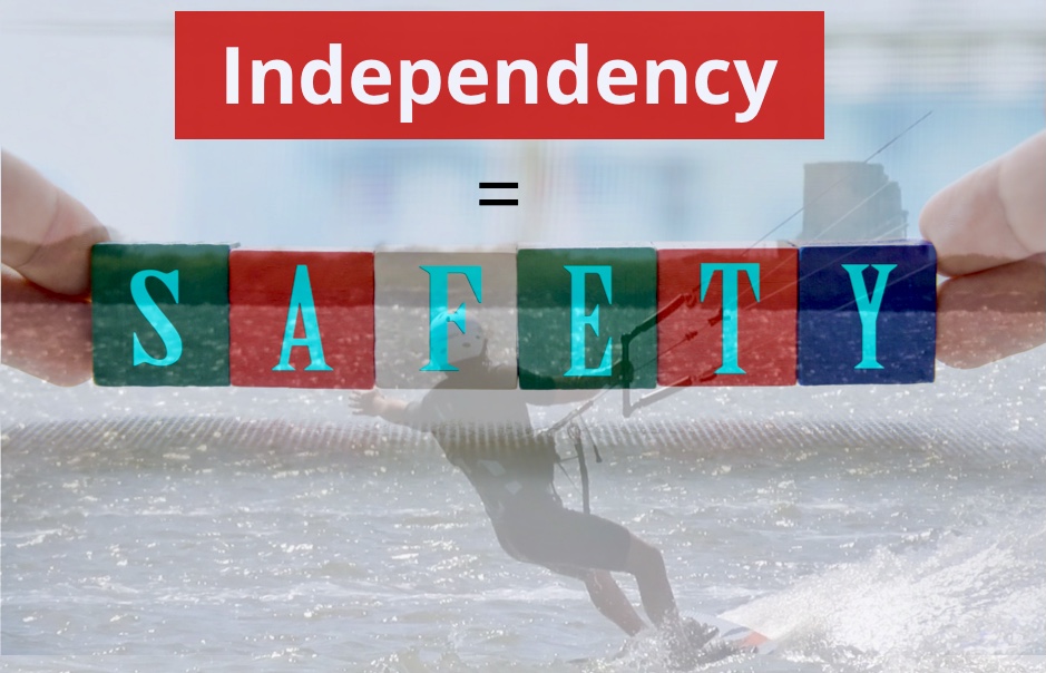 Indipendenza nel kitesurf
