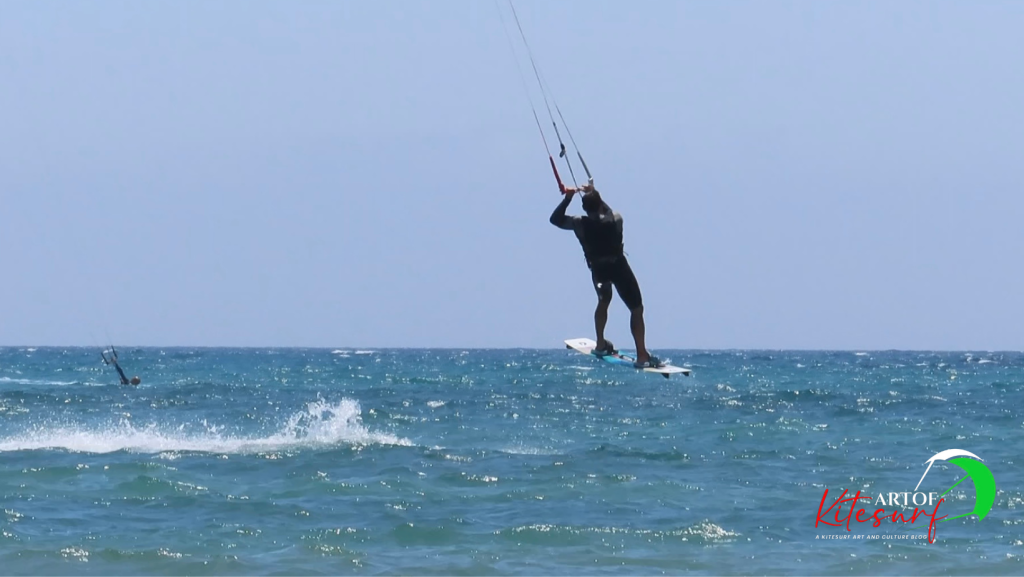 Front loop nel kitesurf quinto step