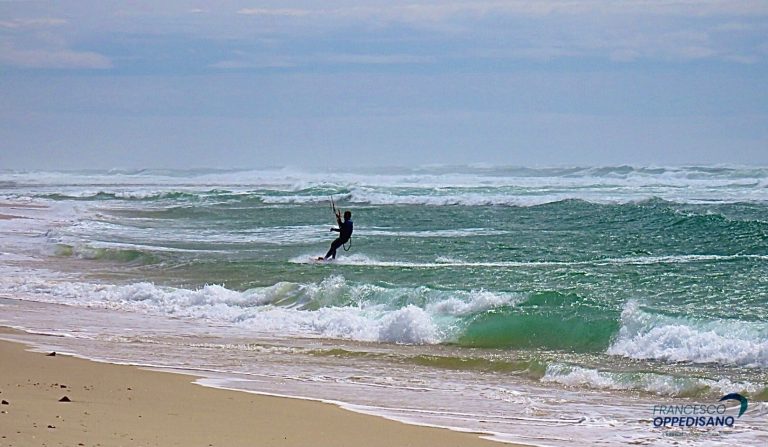 La partenza nel kitesurf