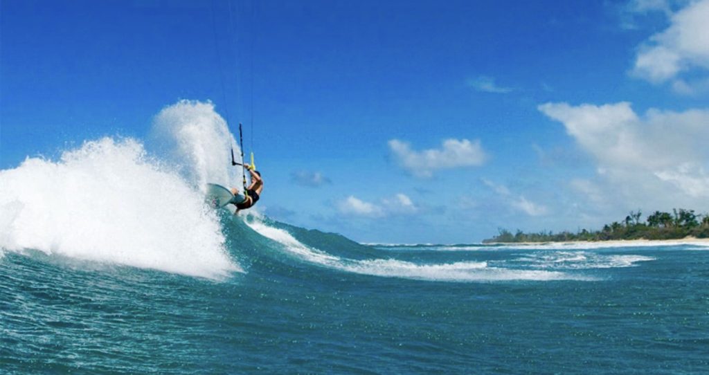Onde nel kitesurf
