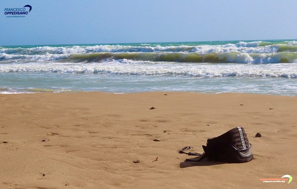 Trapezio e barra nel kitesurf