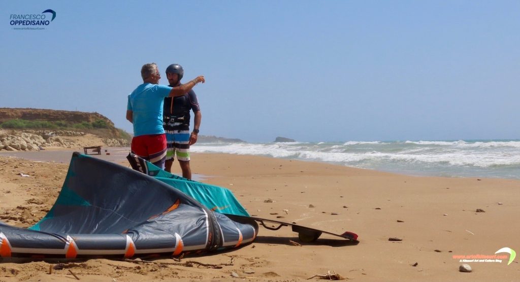 la mente nel kitesurf