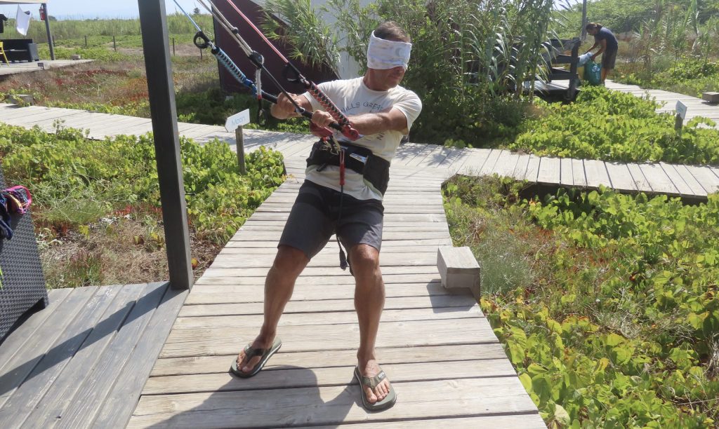 la mente nel kitesurf