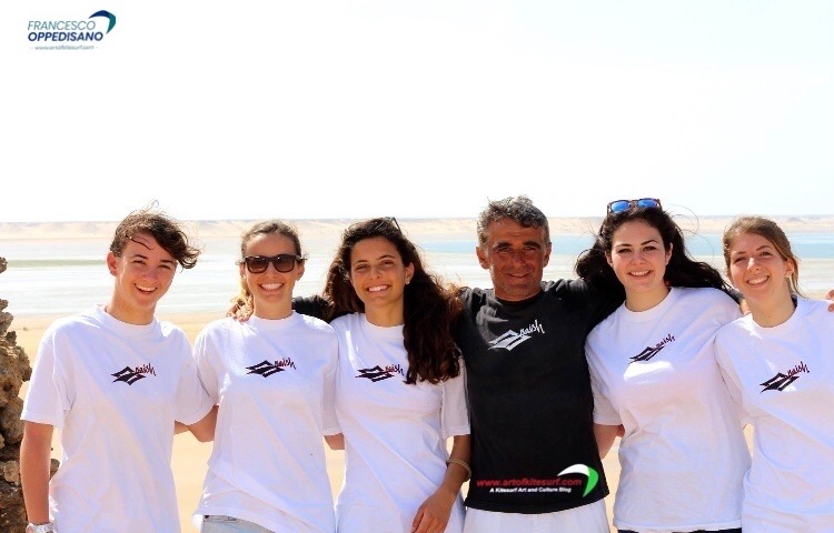 Tuo figlio nel kitesurf