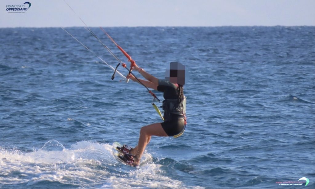 La barra nel kitesurf