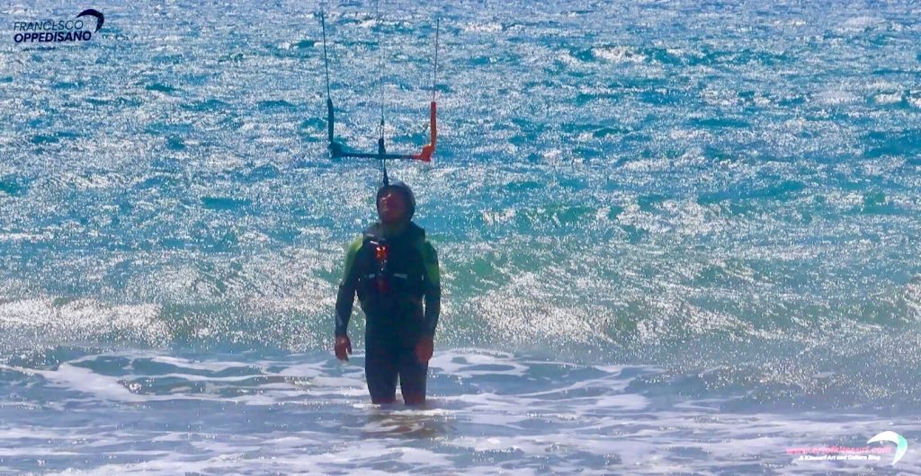 kitesurfing trim line