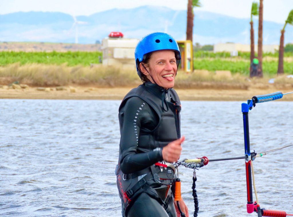 Il simbolo del kitesurf racchiuso in questa bellissima immagine