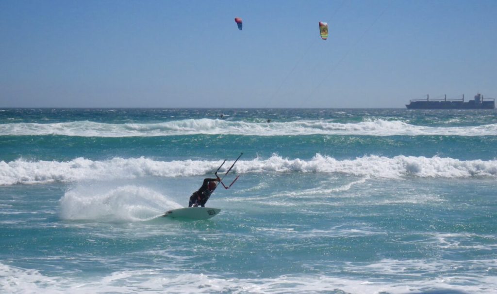 Pinne nel kitesurf.