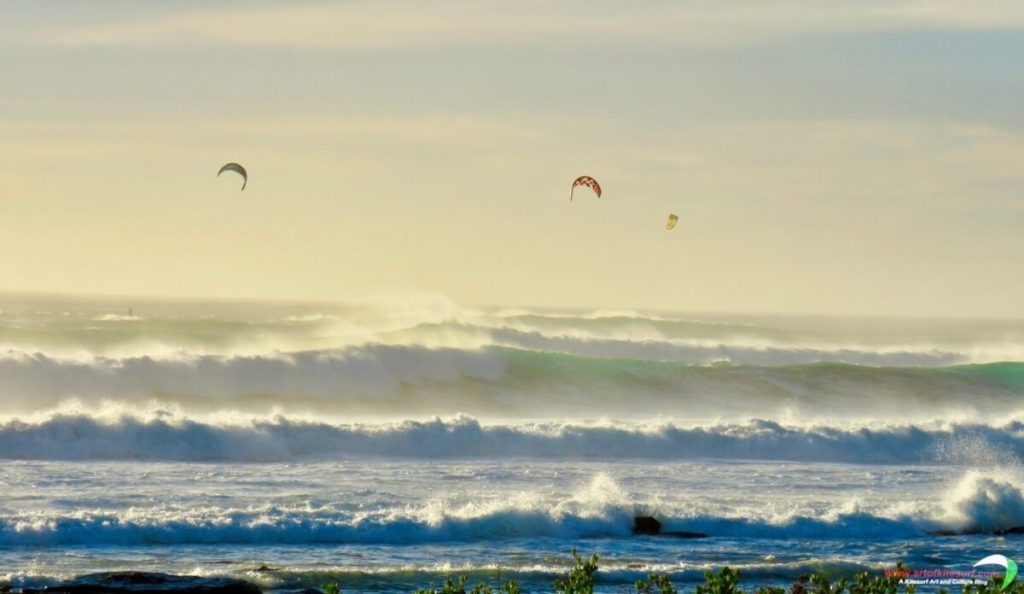 Onde nel kitesurf