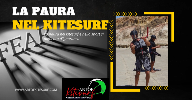 La paura nel kitesurf