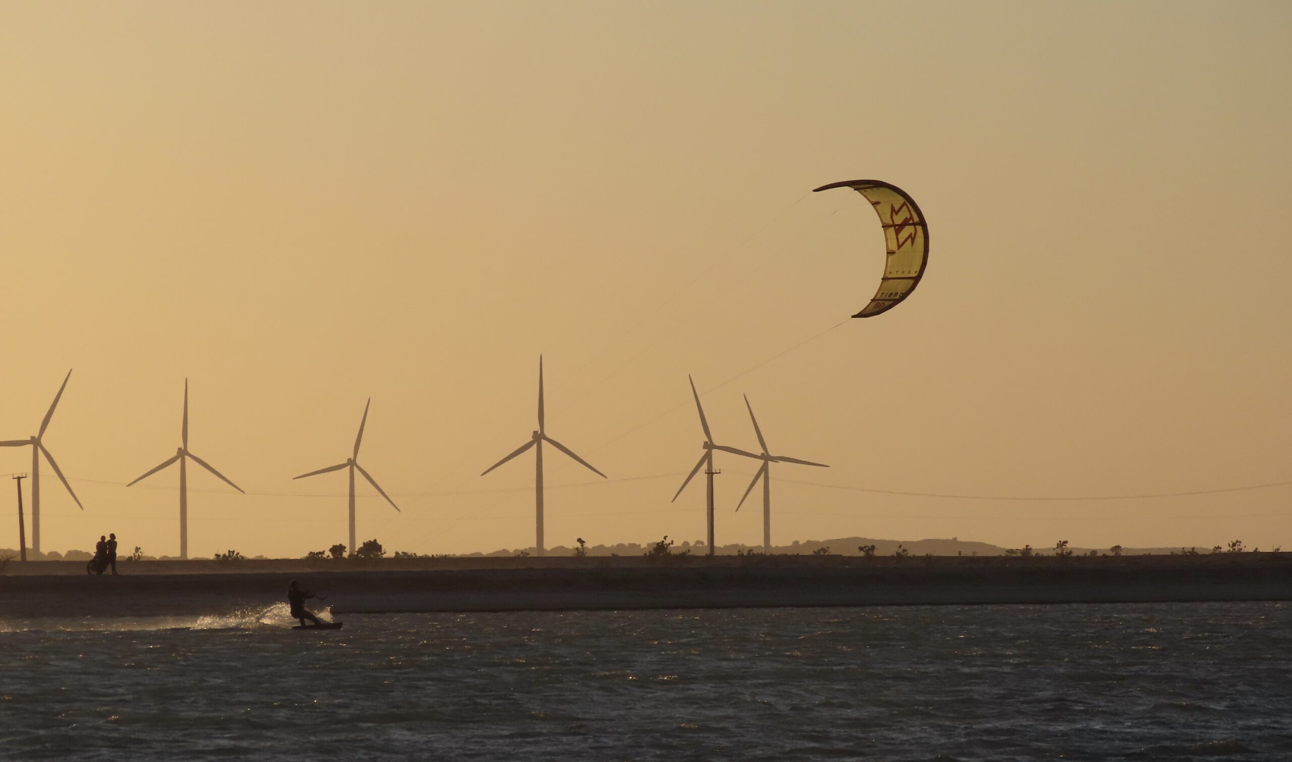 Controllo del kite la lettera "A" del kitesurf