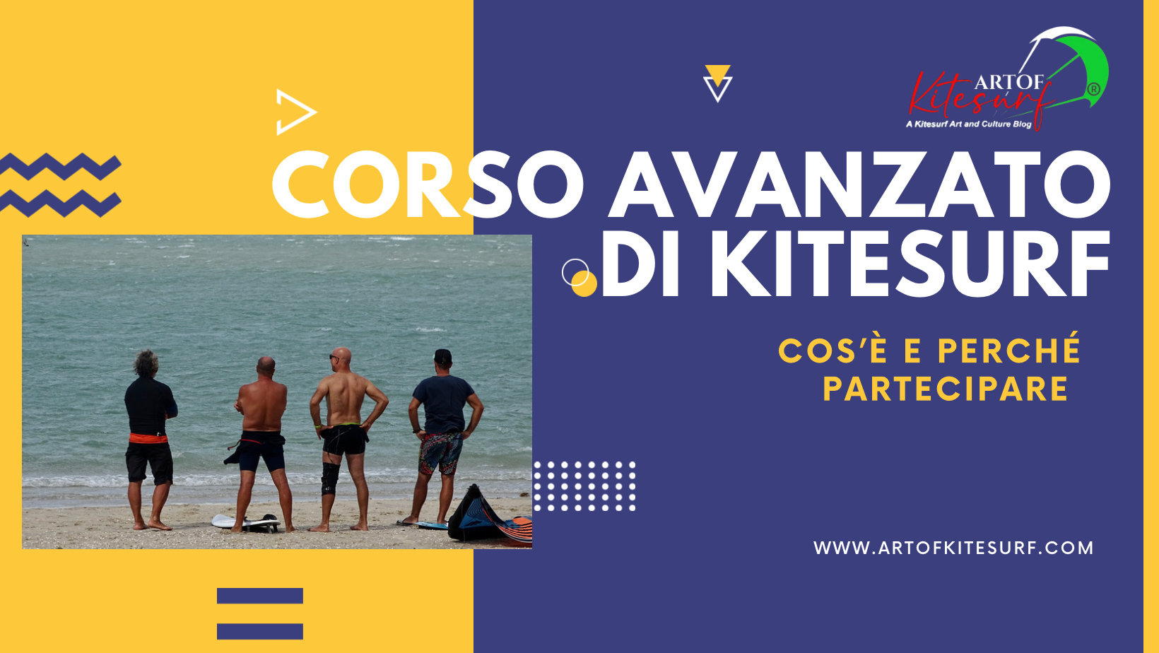 Corso advance di kitesurf cos'è e perchè