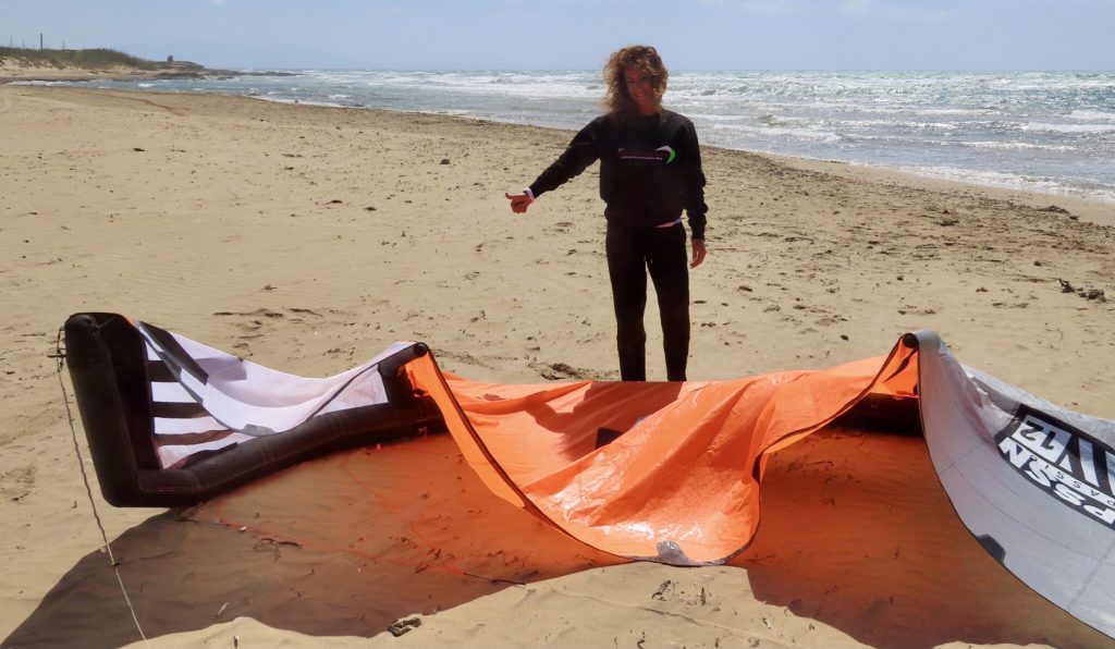 La formazione nel kitesurf