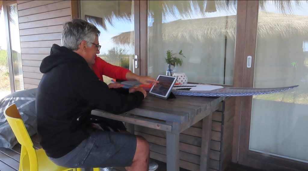 La formazione nel kitesurf la strategia induttiva sulla visione tecnica delle proprie immagini