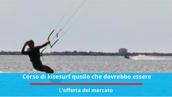 Corso di kitesurf