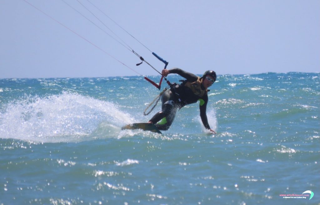 Allievo Artofkitesurf il sogno d'imparare il kitesurf