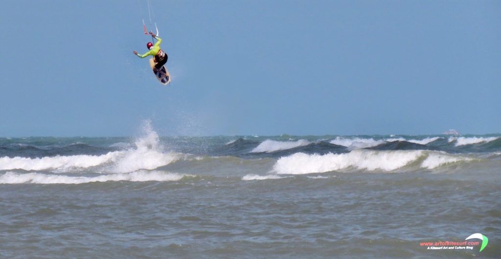 Allievo Artofkitesurf i sogni realizzati nel kitesurf