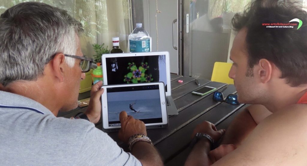 Il tutorial nel kitesurf allievo Artofkitesurf