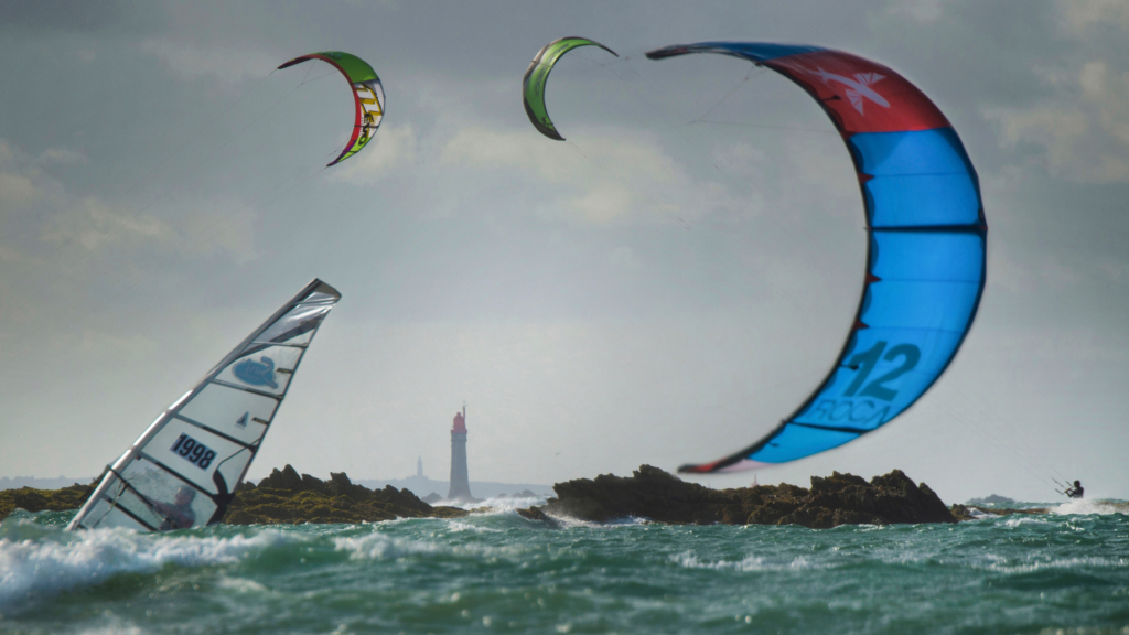 La trazione di un kite come cambia?