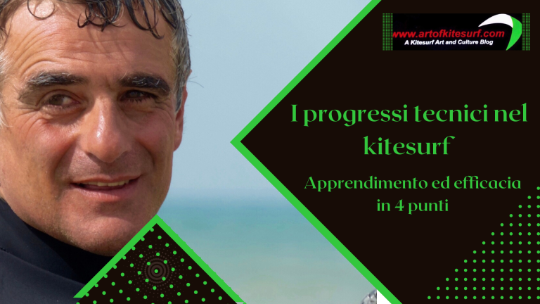 Apprendimento ed efficacia in 4 punti kitesurf