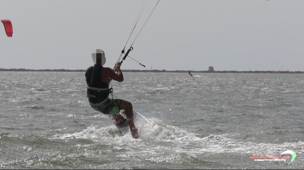 La falsa partenza nel kitesurf