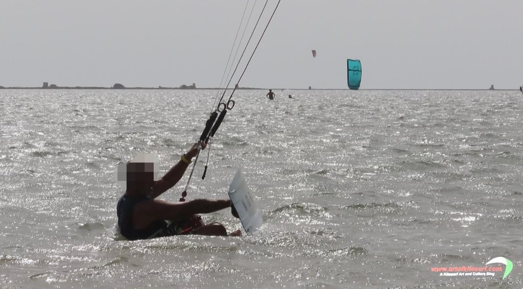 Le partenze nel kitesurf errore di posizione