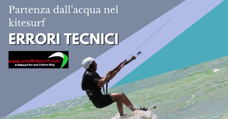 i 7 errori capiatali nella partenza kitesurf