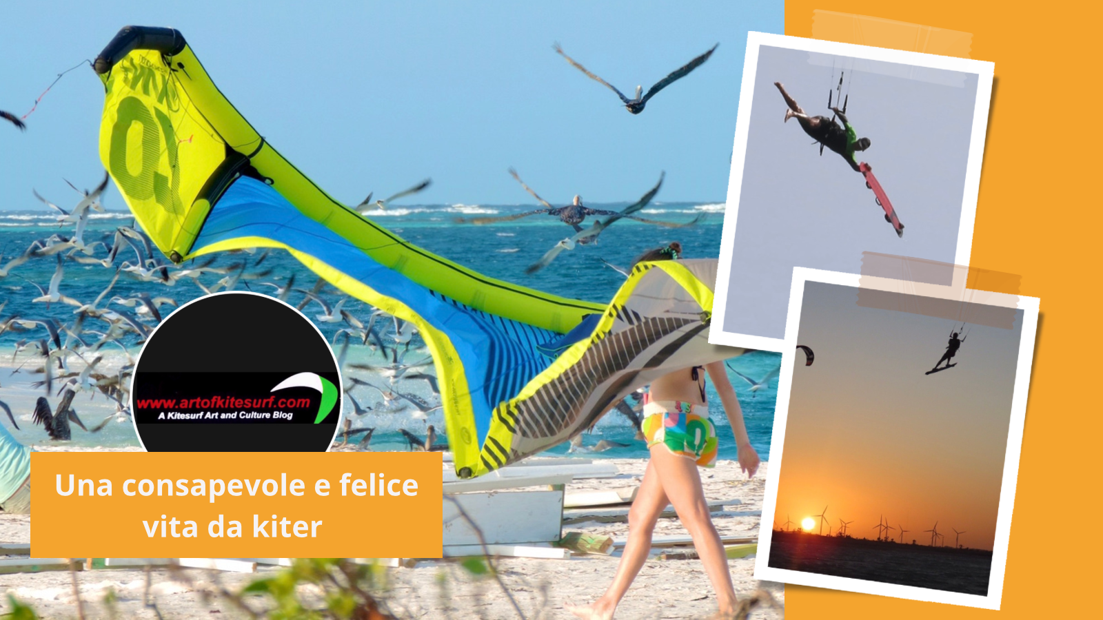 Vita da kiter tra illusioni e disillusioni