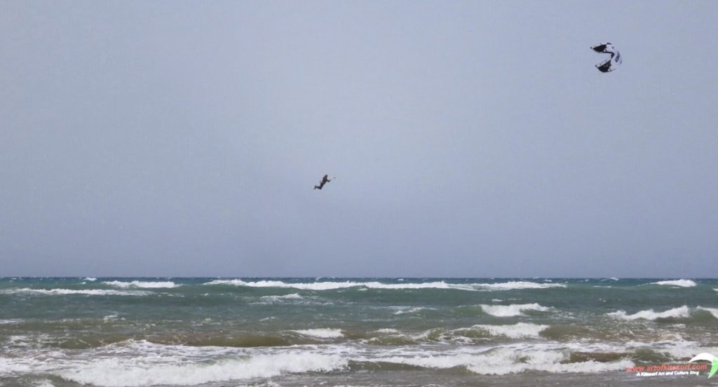 Lezioni tecniche di kitesurf il risultato di un nostro allievo durante un Personal Artofkitesurf