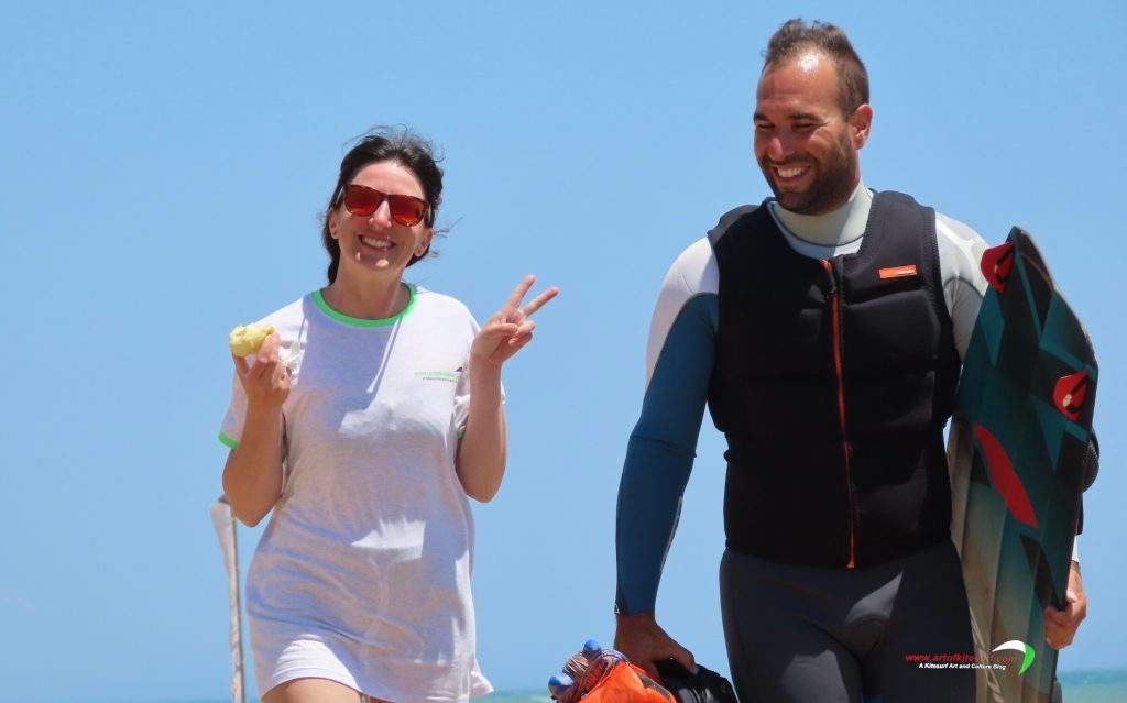 I venti termici ti permettono di dedicare tempo anche a lei, questo vuol dire vivere insieme il kitesurf