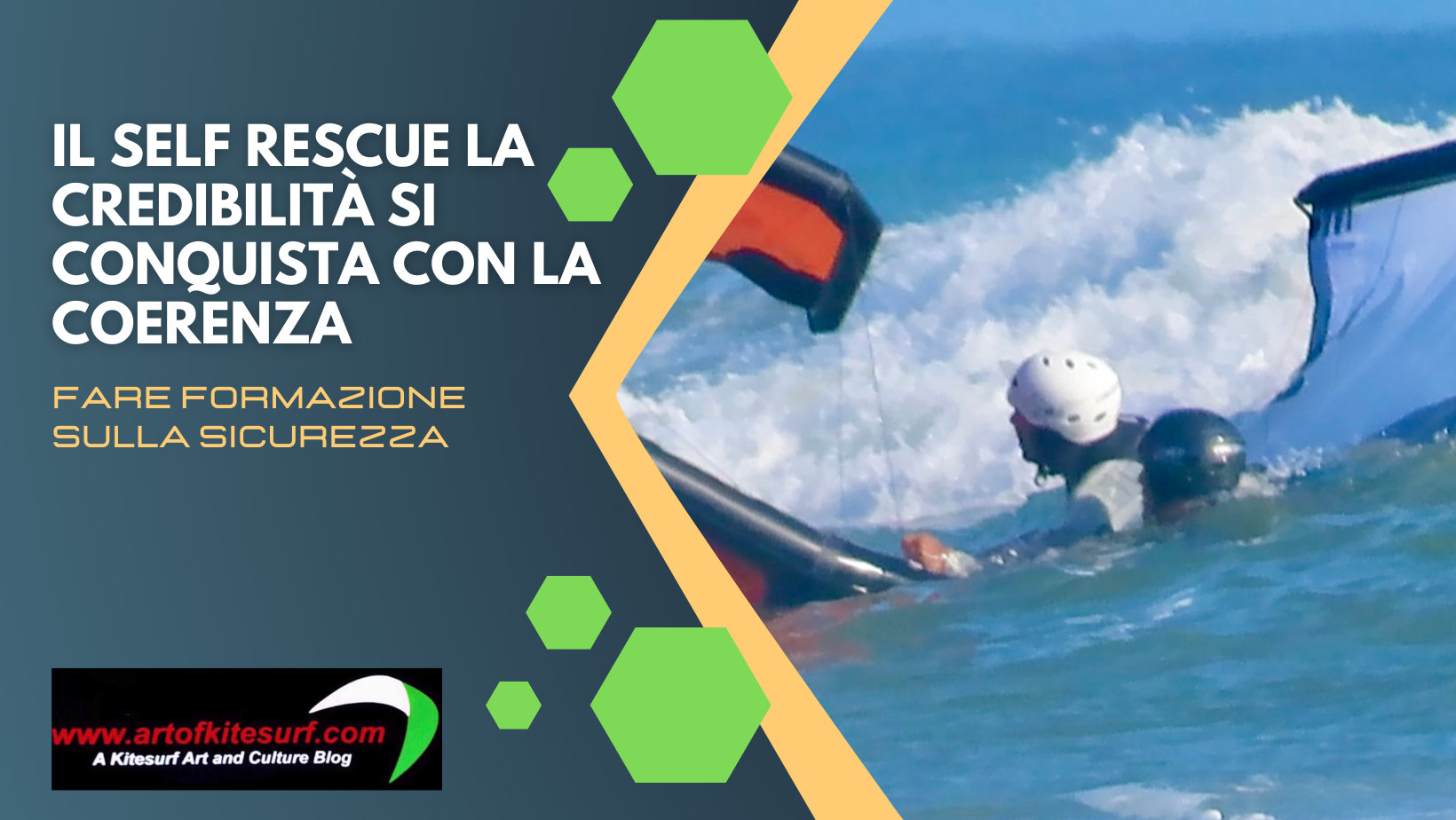 Self rescue sicurezza nel kitesurf