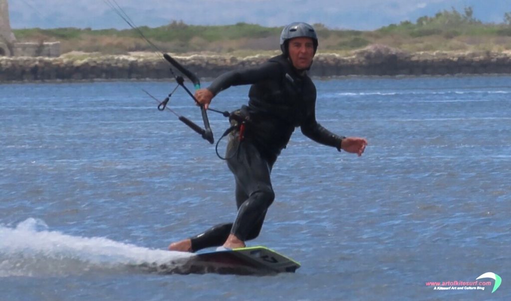 L'equilibrio nel kitesurf allievo Artofkitesurf