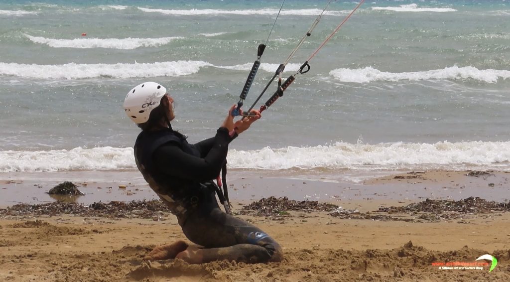 L'equilibrio nel kitesurf allievo Artofkitesurf
