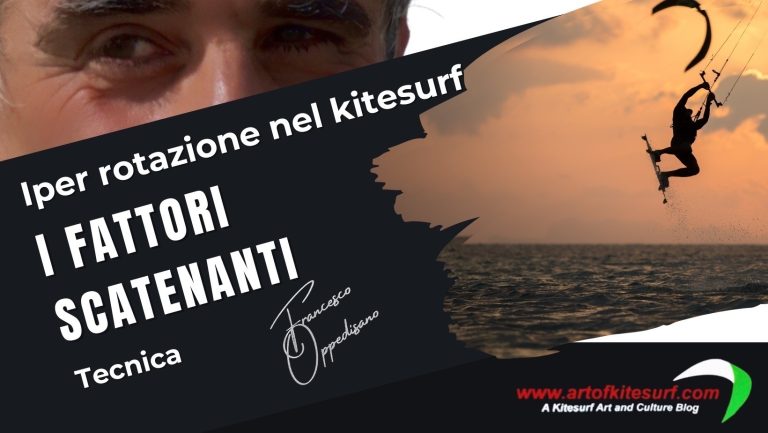 L'organizzazione di un movimento nel kitesurf