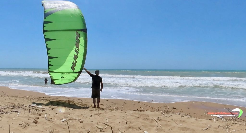 Le regole nel kitesurf decollo della vela