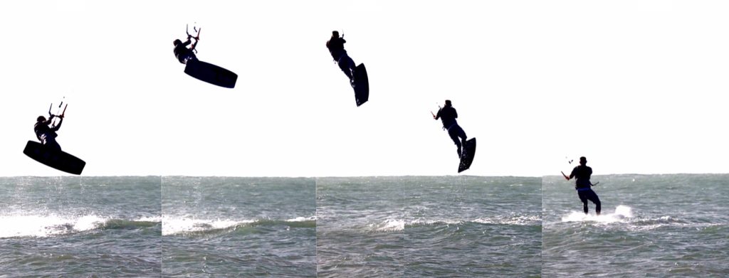 Transizioni nel kitesurf un altro allievo Artofkitesurf e le varianti di questa manovra