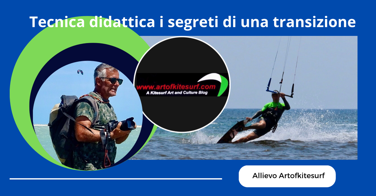 Transizioni nel kitesurf tecnica e segreti