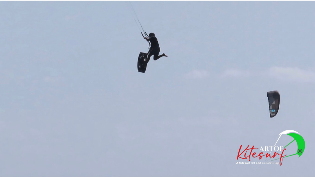L'allenamento ideomotorio nel kitesurf allievo Artofkitesurf in un corso Personal