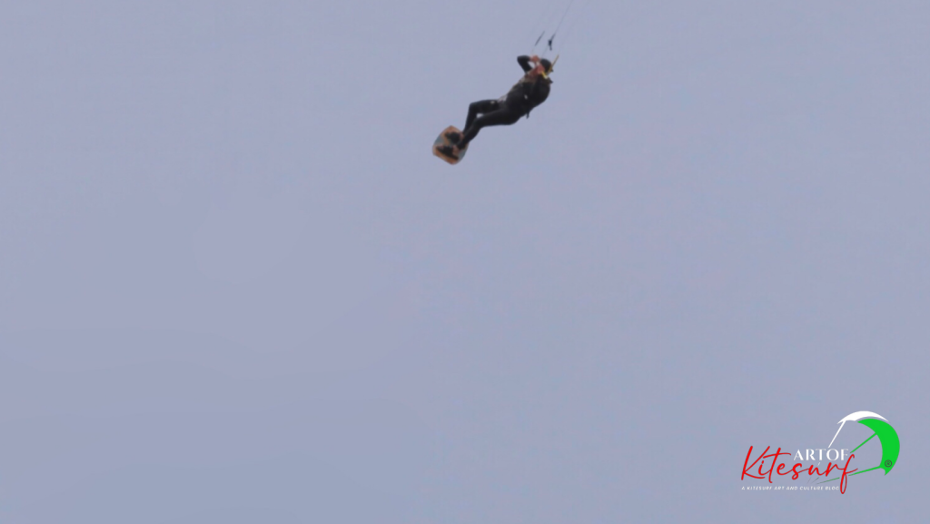 Le rotazioni nel kitesurf front roll allievo Artofkitesurf
