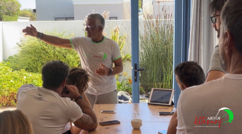 Tutorial di kitesurf la formazione di un percorso tecnico visivo