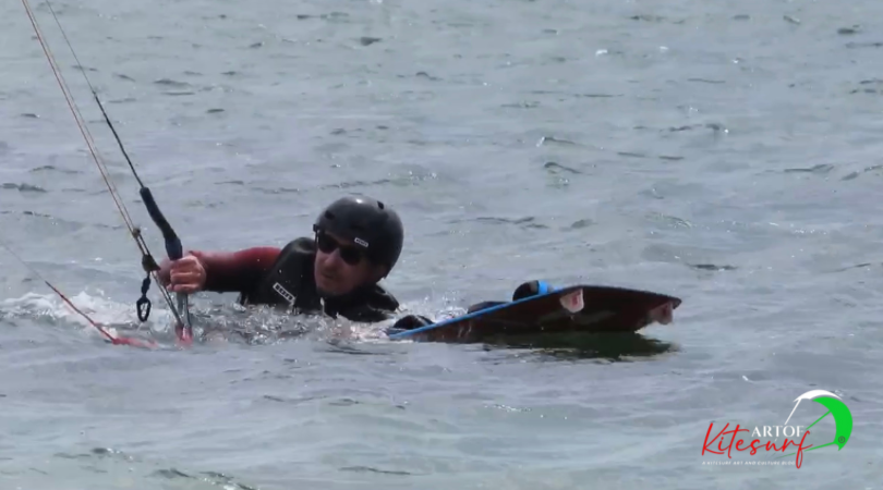 Body drag recupero tavola e ritorno a riva