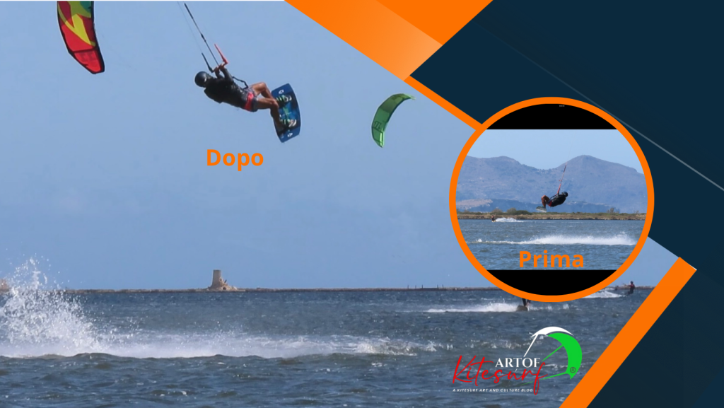 Tecnica del kitesurf l'autoefficacia allievo Artofkitesurf