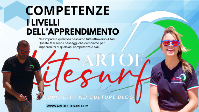 Competenze incompetenze nel kitesurf le varie fasi in una formazione