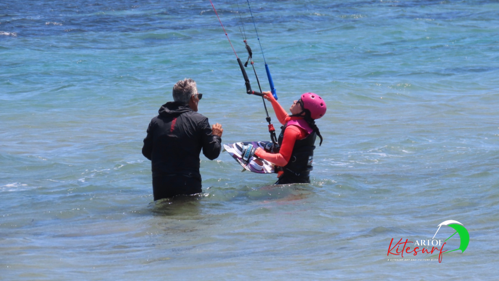 Insegnare il kitesurf "LA PRATICA"