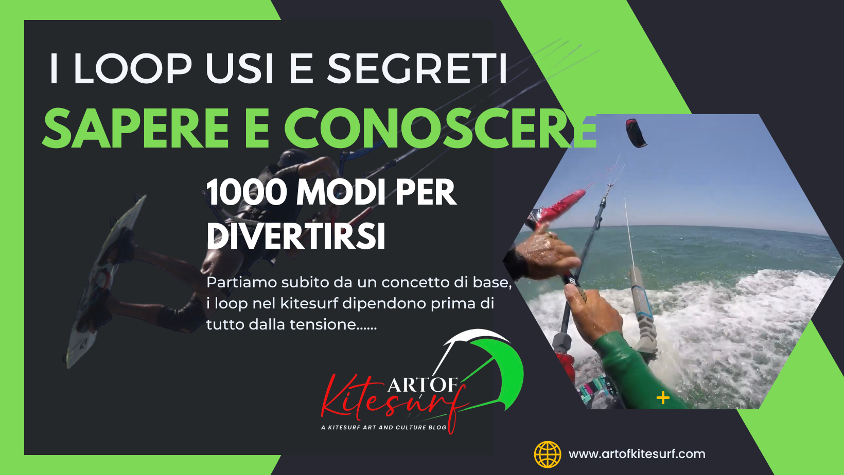 1000 modi ed usi del loop nel kitesurf