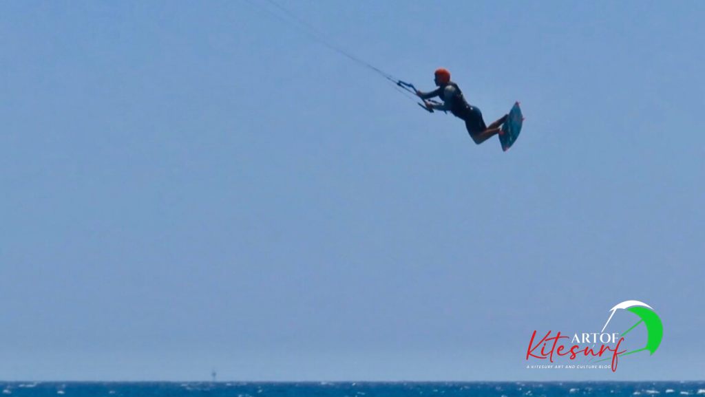 Imparare nel kitesurf per migliorarsi allievo Artofkitesurf quarta fase