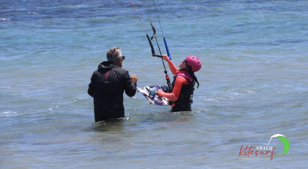 Riconoscere le debolezze per diminuire l'ansia e vivere emozioni diverse. Allieva Artofkitesurf