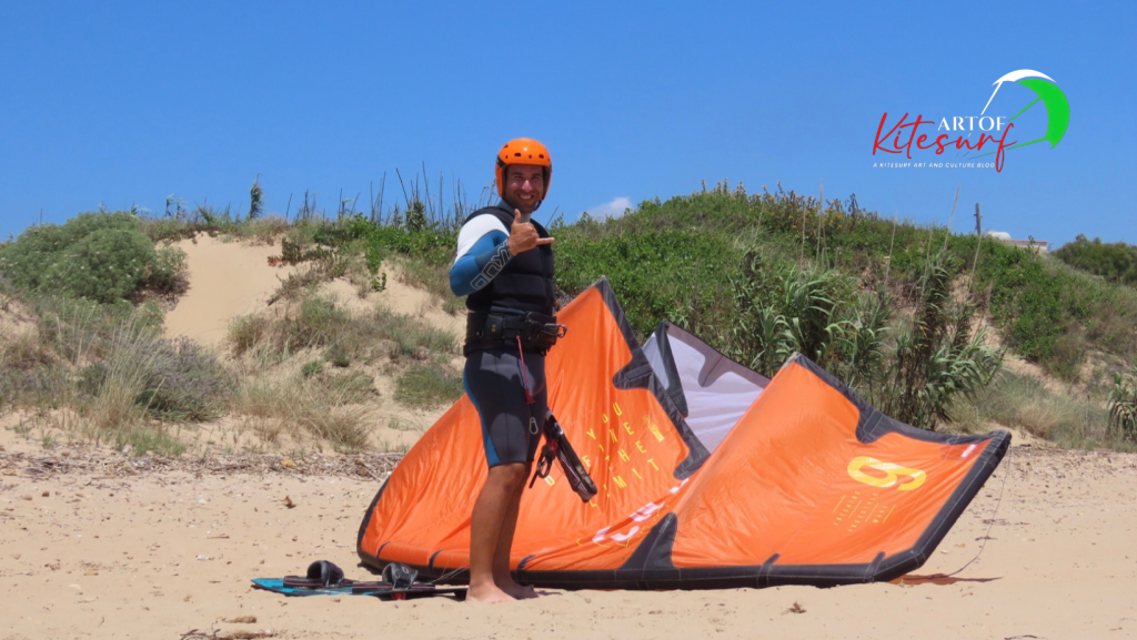 La sicurezza nel kitesurf allievo Artofkitesurf