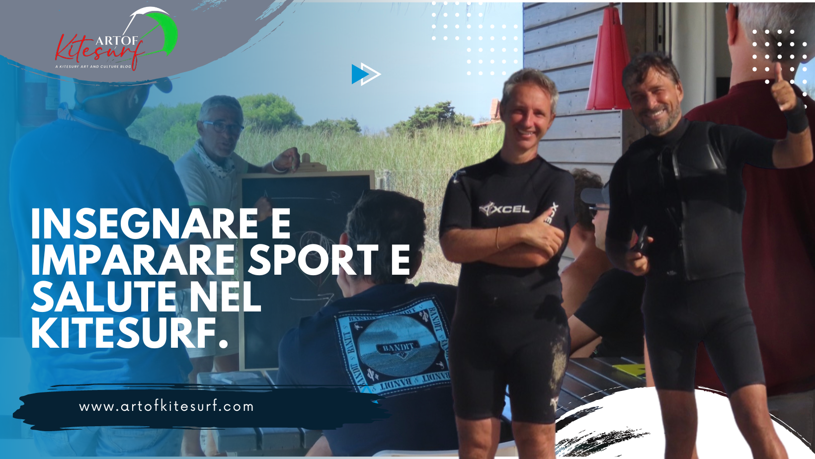 Insegnare kitesurf